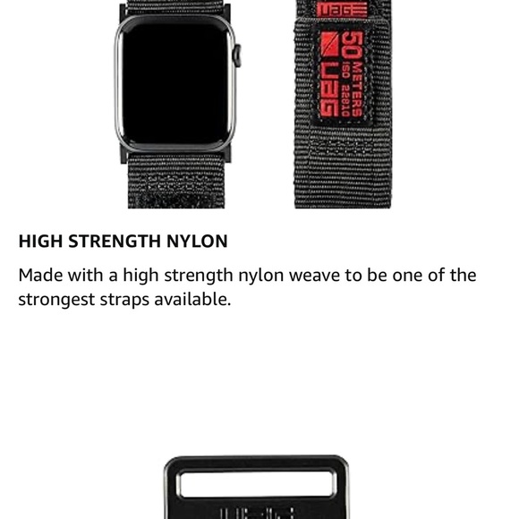 Urban Armor Gear active strap Apple Watch 44mm/42mm - Picture 4 of 4
